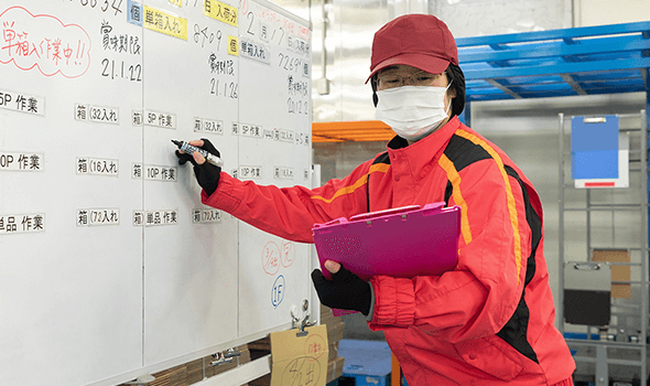 倉庫内作業スタッフ